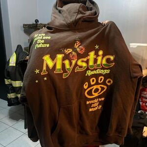 Mystic Brown and Yellow Sweatshirts